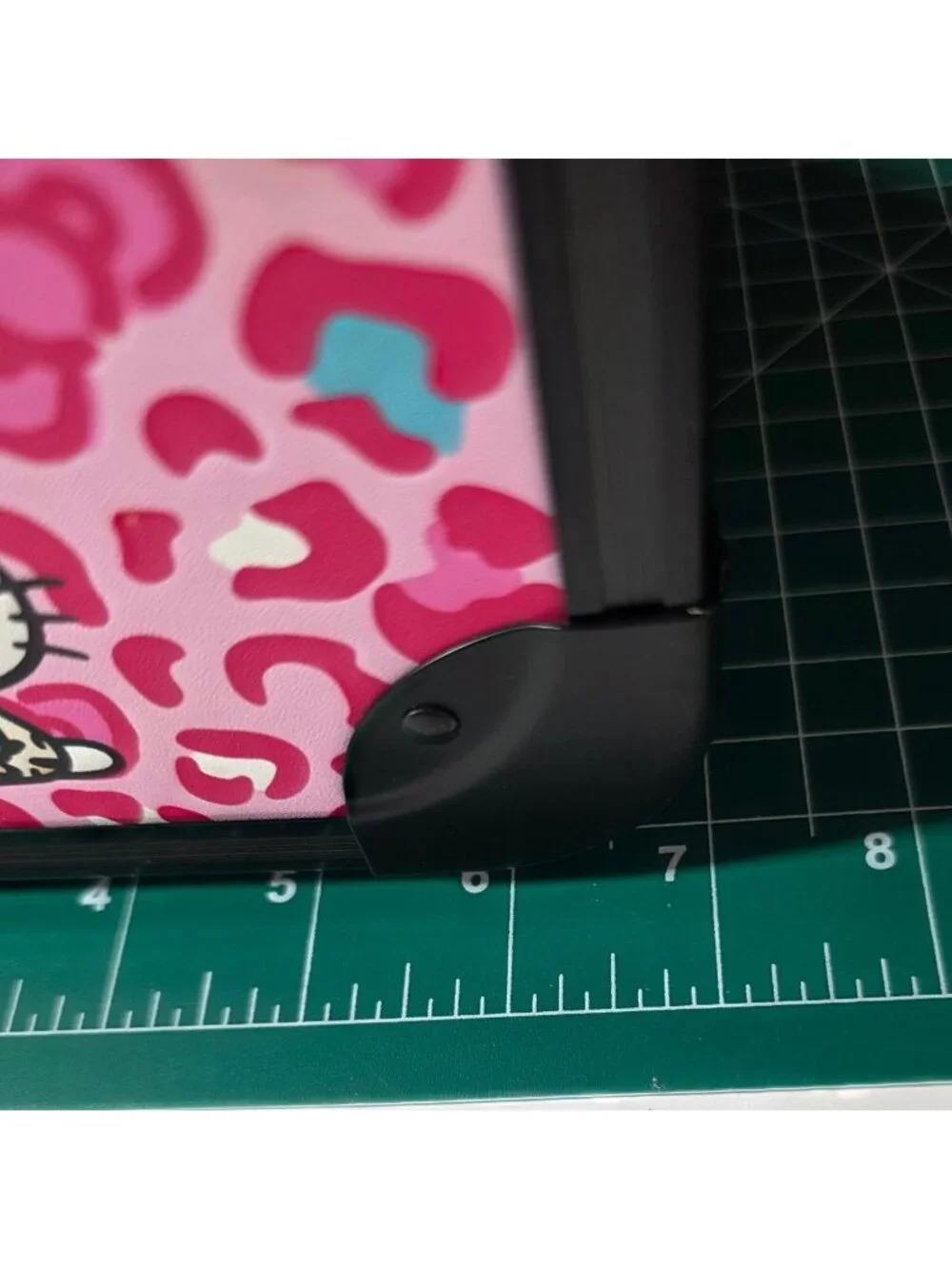 Hello Kitty Makeup Travel Case Impressions Vanity Co. Pink Leopard NWT